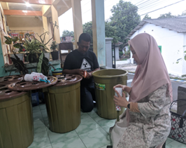 “Berlian Pintar” Wujudkan SDGs 3 dan 8: Sehat dan Sejahtera Lewat Ember Lele & Sayur di Kota Malang
